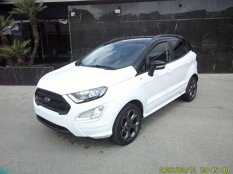 Usata Ford Ecosport ST-Line 125 CV (91 kW) 2020 Bianco tetto nero SUV