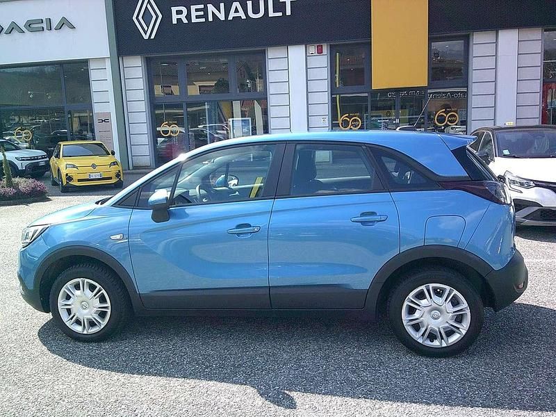 Usata Opel Crossland X Innovation 110 CV (80 kW) 2020 Blu/azzurro SUV