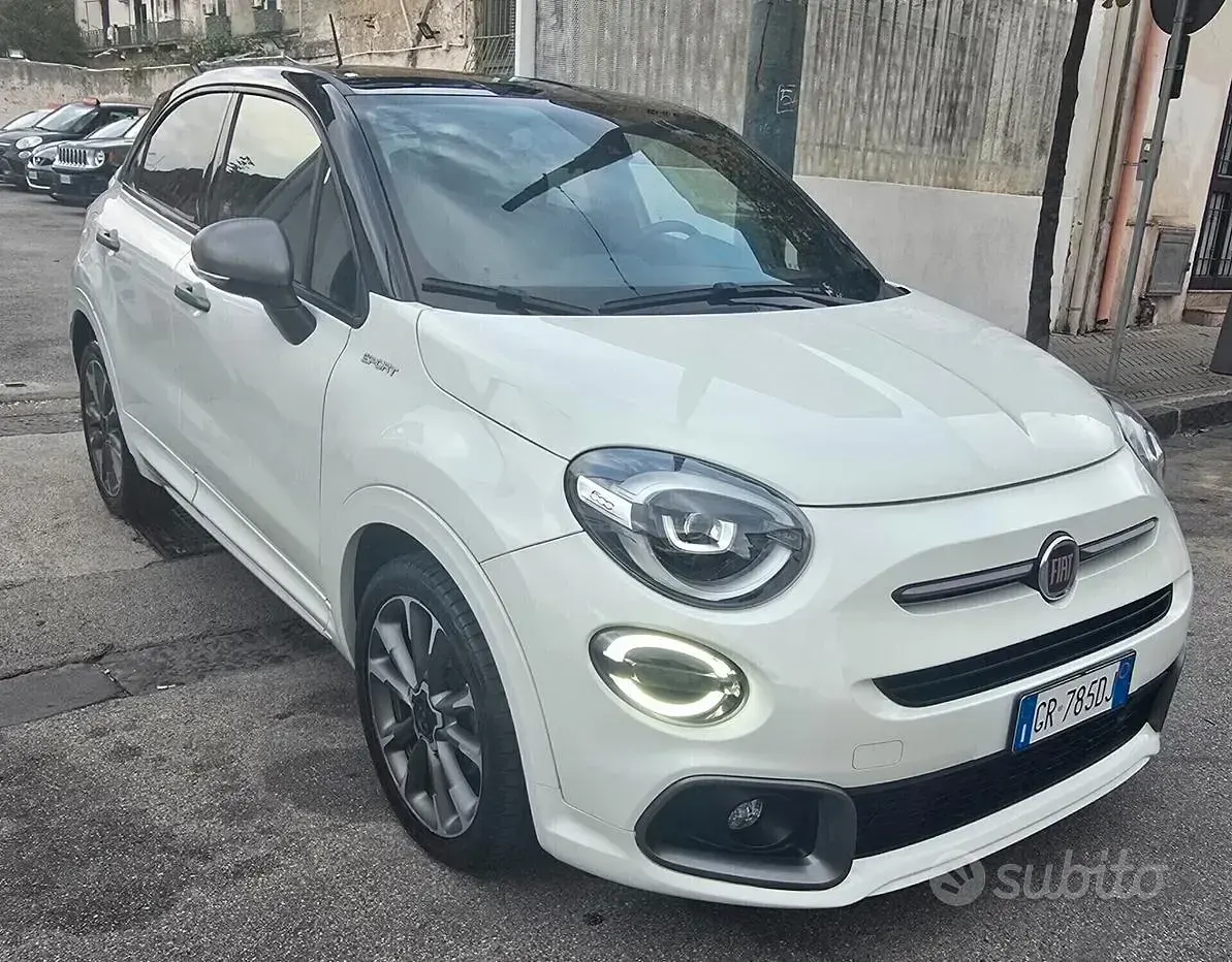 Usata Fiat 500X Sport 120 CV (88 kW) 2020 Bianco SUV
