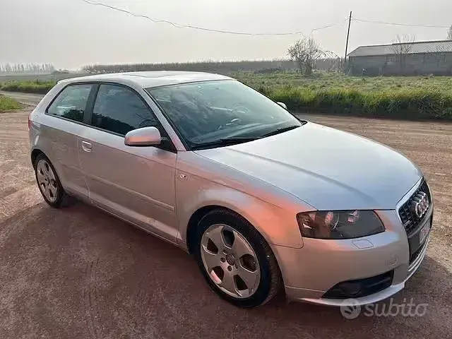 Usata Audi A3 S-Line 150 CV (110 kW) 2008 Grigio Utilitaria