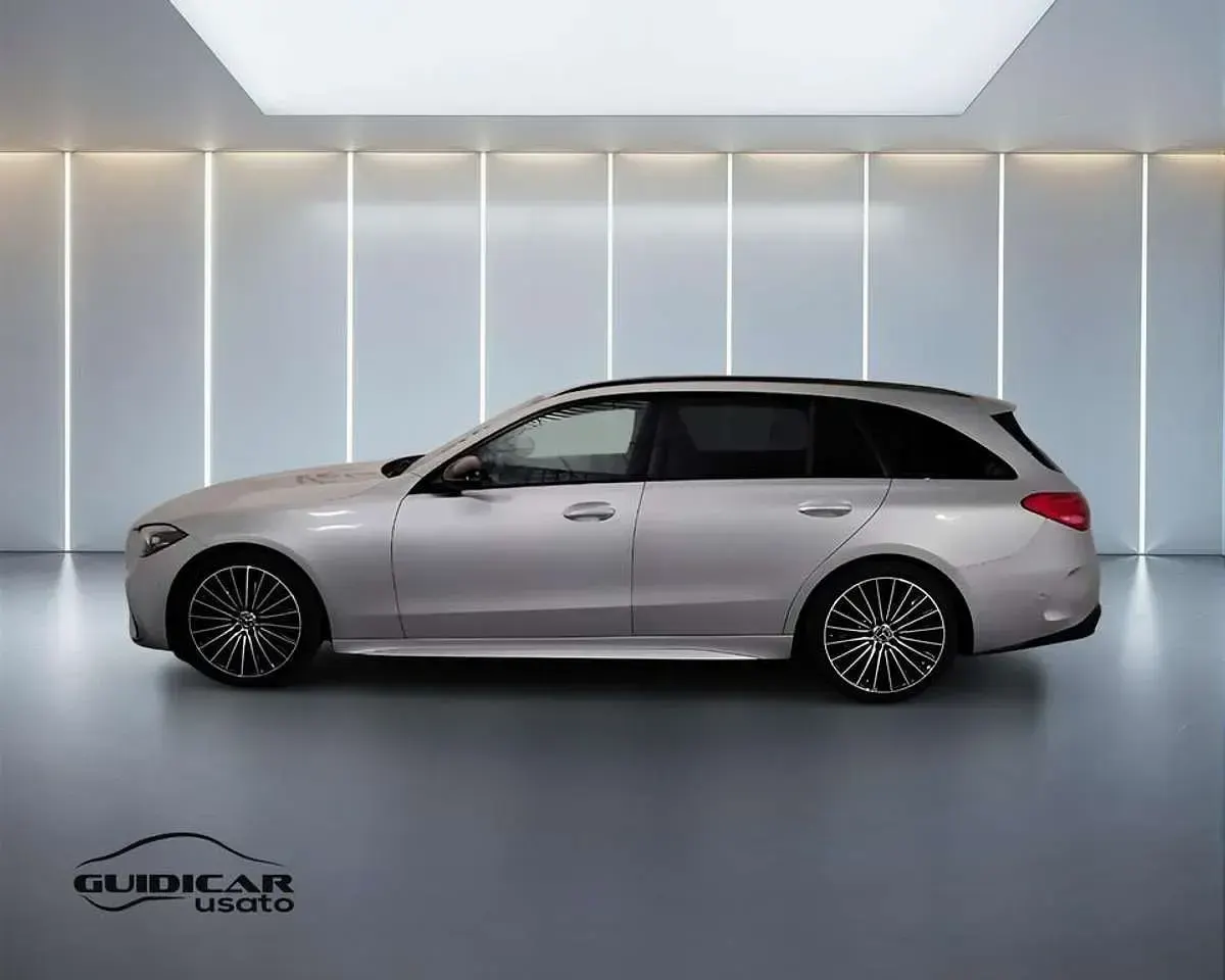 Usata Mercedes C220 Premium 200 CV (147 kW) 2022 Argento hightech Station wagon