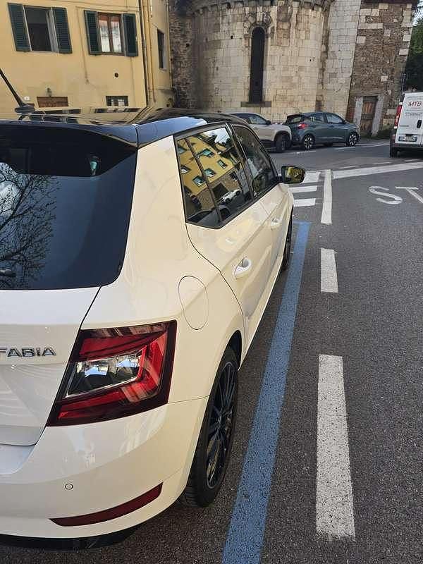 Usata Skoda Fabia Monte Carlo 110 CV (80 kW) 2019 Bianco Berlina