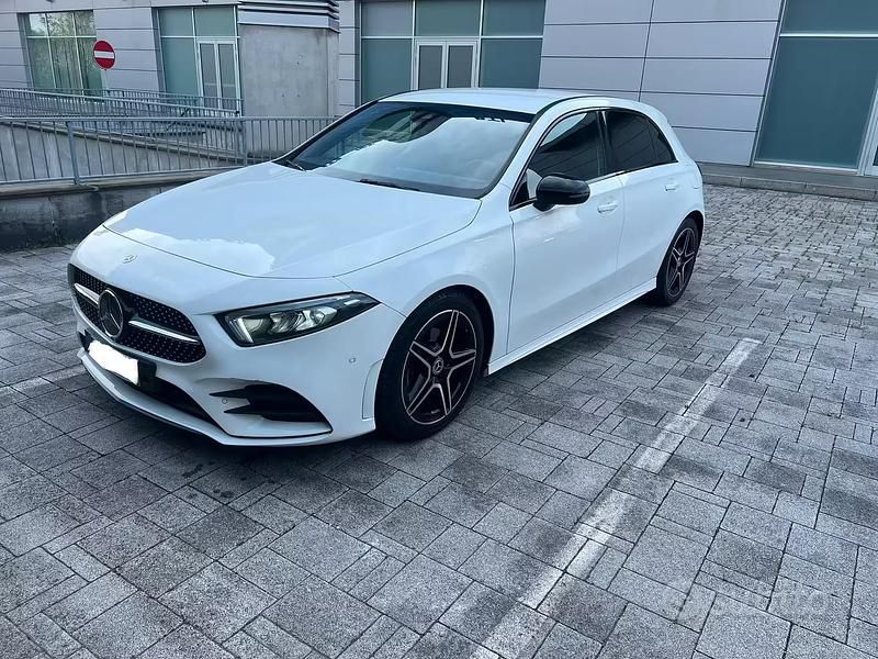 Usata Mercedes A180 Premium 136 CV (100 kW) 2022 Bianco Berlina