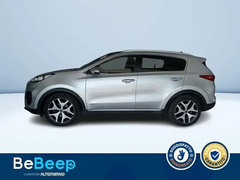 Usata Kia Sportage GT-Line 185 CV (136 kW) 2016 Grigio metallizzato SUV
