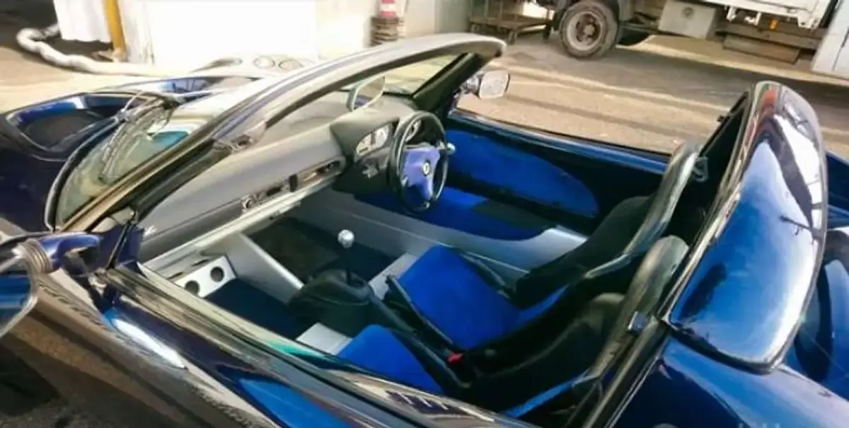 Usata Lotus Elise 121 CV (88 kW) 2000 Blu/azzurro Cabrio