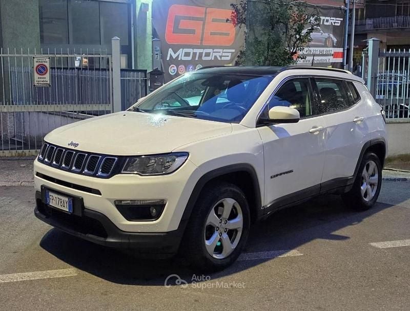 Usata Jeep Compass Longitude 121 CV (88 kW) 2018 Bianco SUV