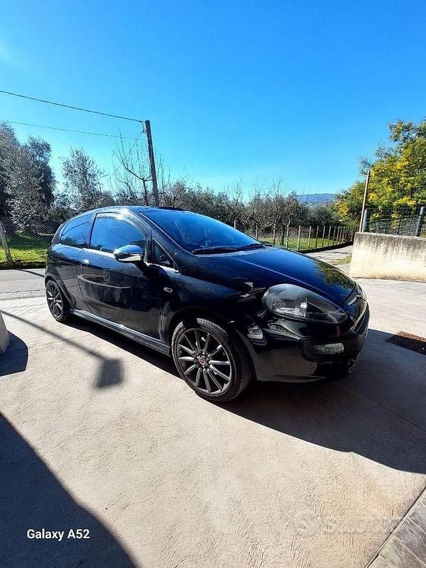 Usata Fiat Punto Evo Sport 90 CV (66 kW) 2010 Nero Utilitaria