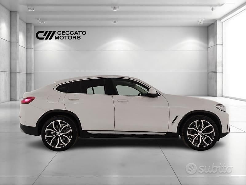 Usata BMW X4 M Sport 190 CV (139 kW) 2022 Bianco SUV