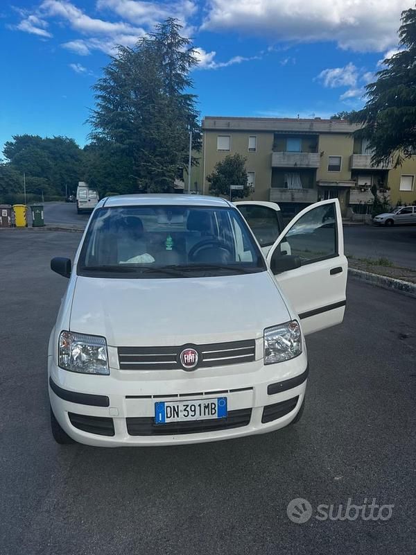 Usata Fiat Panda 2008 Bianco Utilitaria