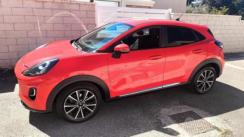 Usata Ford Puma 125 CV (91 kW) 2020 Rosso Berlina