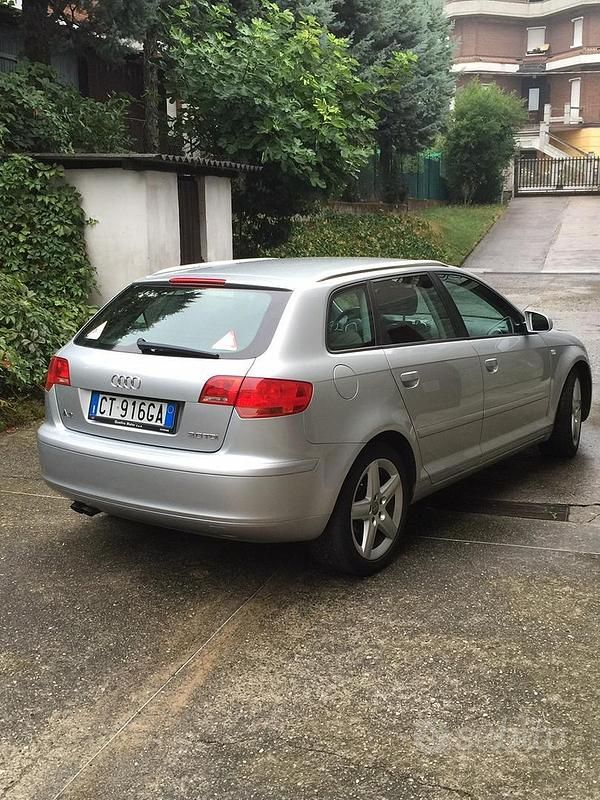 Usata Audi A3 140 CV (102 kW) 2005 Grigio Utilitaria