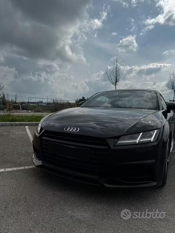 Usata Audi TT S-Line 180 CV (132 kW) 2017 Nero Coupé