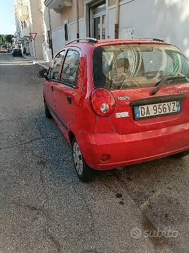 Usata Chevrolet Matiz 2006 Rosso Utilitaria