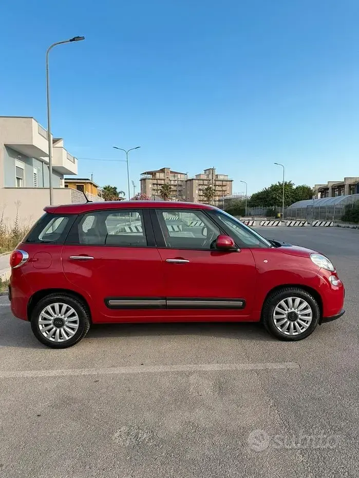 Usata Fiat 500L 85 CV (62 kW) 2014 Rosso Monovolume