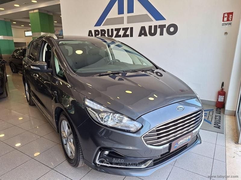 Grigio Usata 2021 Ford S-MAX Business Edition Monovolume | 18.900 € (Buon prezzo) - Immagine 1/4