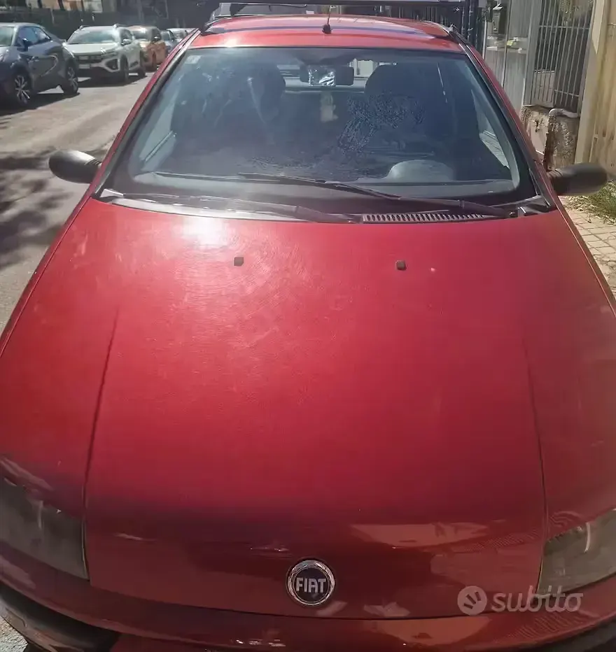 Usata Fiat Punto 80 CV (58 kW) 2000 Rosso Utilitaria