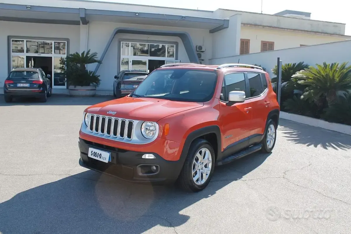 Usata Jeep Renegade Limited 120 CV (88 kW) 2017 Arancione SUV