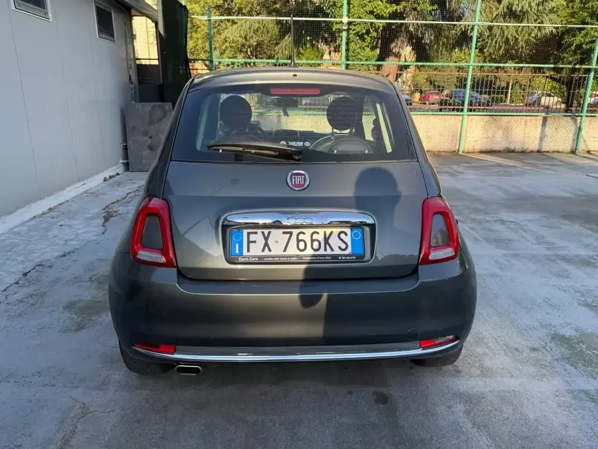 Usata Fiat 500 Lounge 95 CV (69 kW) 2017 Grigio Berlina