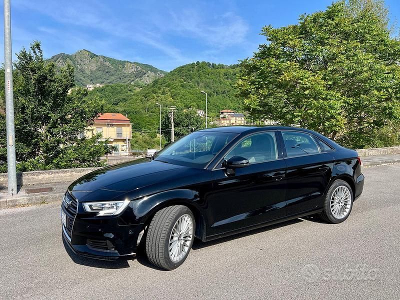 Brugt Audi A3 Design 150 HK (110 kW) 2017 Sort Sedan