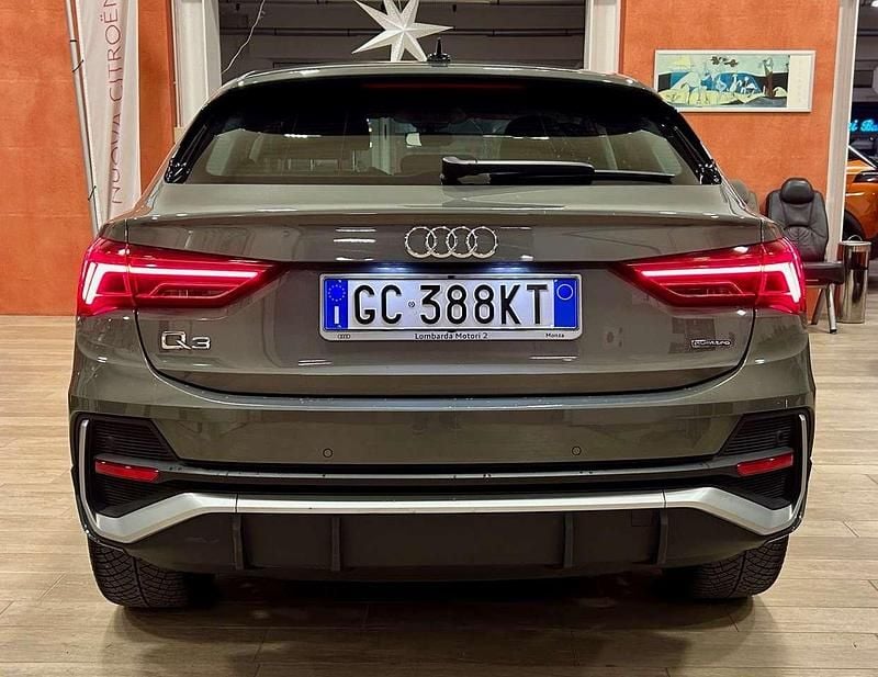 Usata Audi Q3 Sportback S-Line 190 CV (139 kW) 2020 Grigio SUV