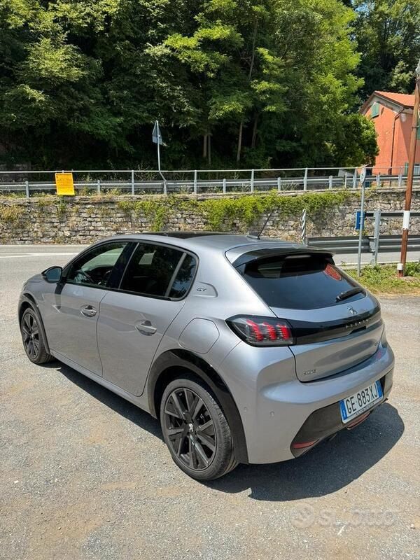 Usata Peugeot 208 GTi 102 CV (75 kW) 2021 Grigio Utilitaria
