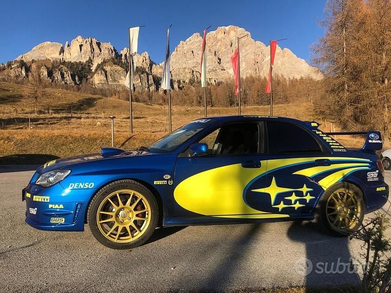 Usata Subaru Impreza 280 CV (205 kW) 2006 Blu Berlina