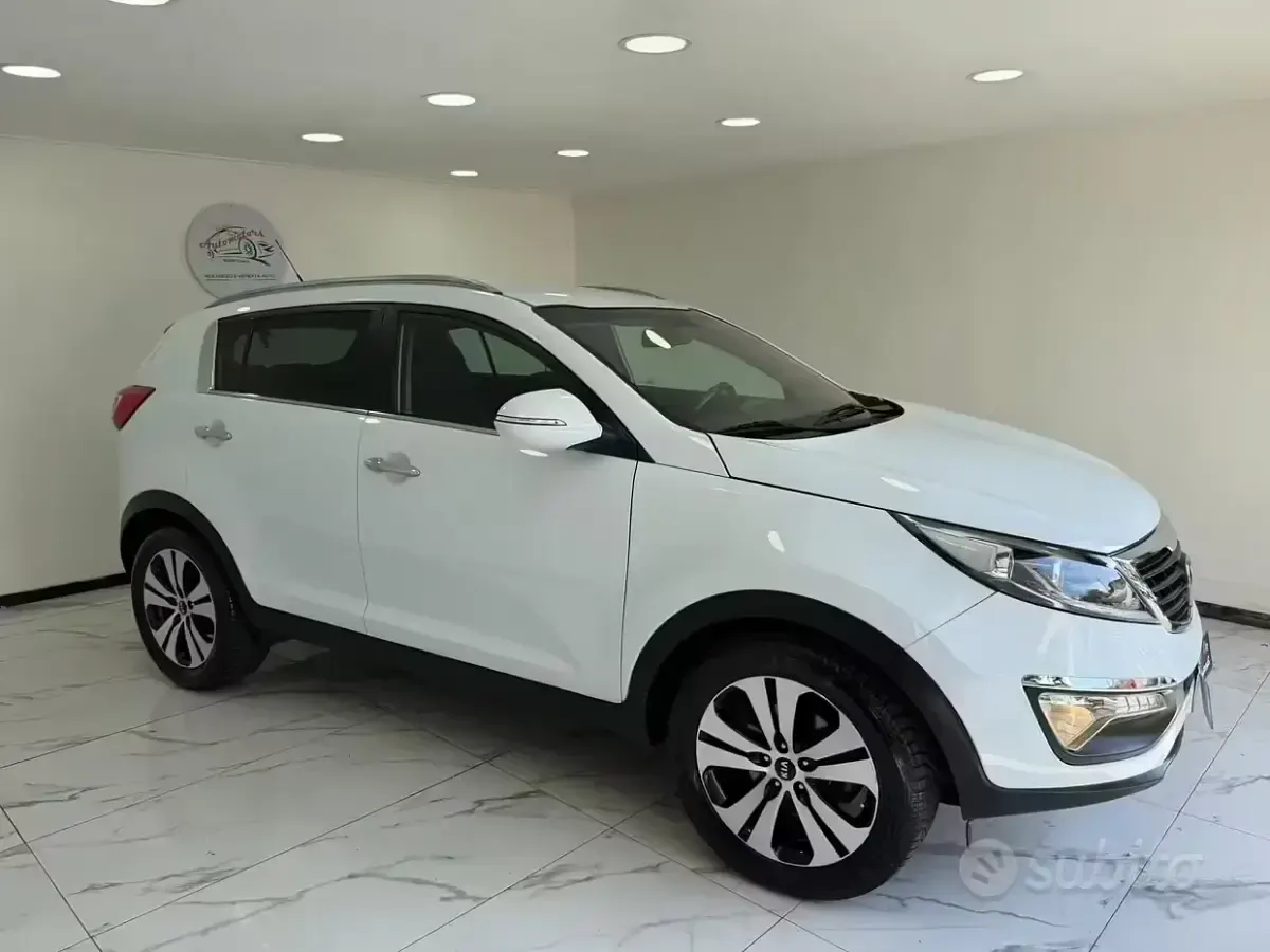 Begagnad Kia Sportage Active 116 HK (85 kW) 2014 Vit SUV