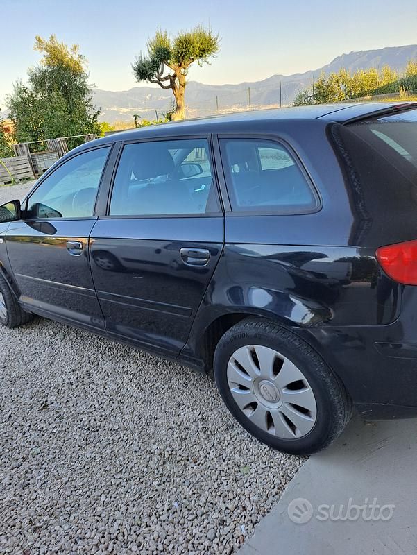 Usata Audi A3 110 CV (80 kW) 2006 Nero Berlina
