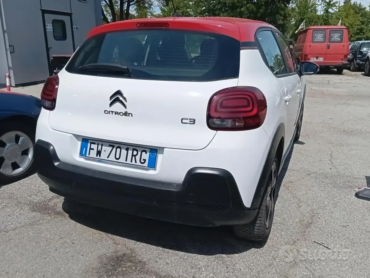 Usata Citroën C3 PureTech 82 CV (60 kW) 2019 Bianco Utilitaria