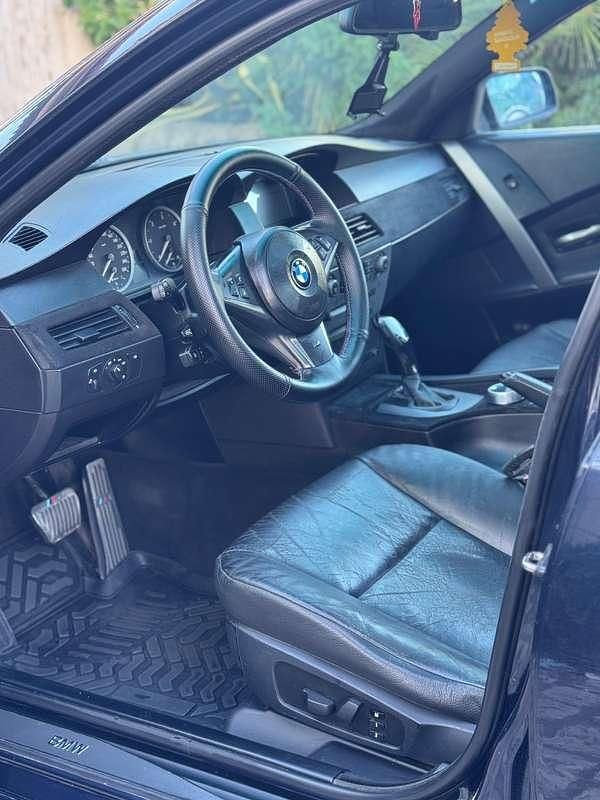 Usata BMW 525 Efficient Dynamics 177 CV (130 kW) 2006 Blu/azzurro Berlina