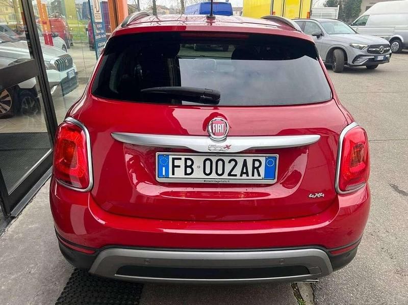 Usata Fiat 500X Cross 140 CV (102 kW) 2015 Rosso SUV