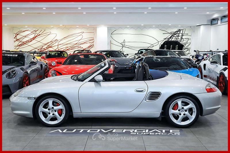 Usata Porsche Boxster 228 CV (167 kW) 2004 Argento(met.) Cabrio