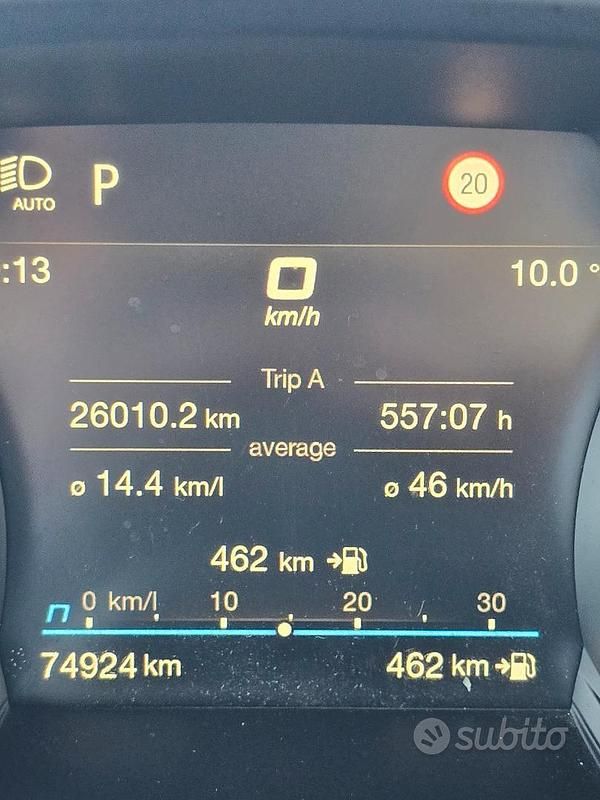 Usata Alfa Romeo Stelvio 190 CV (139 kW) 2020 Nero SUV