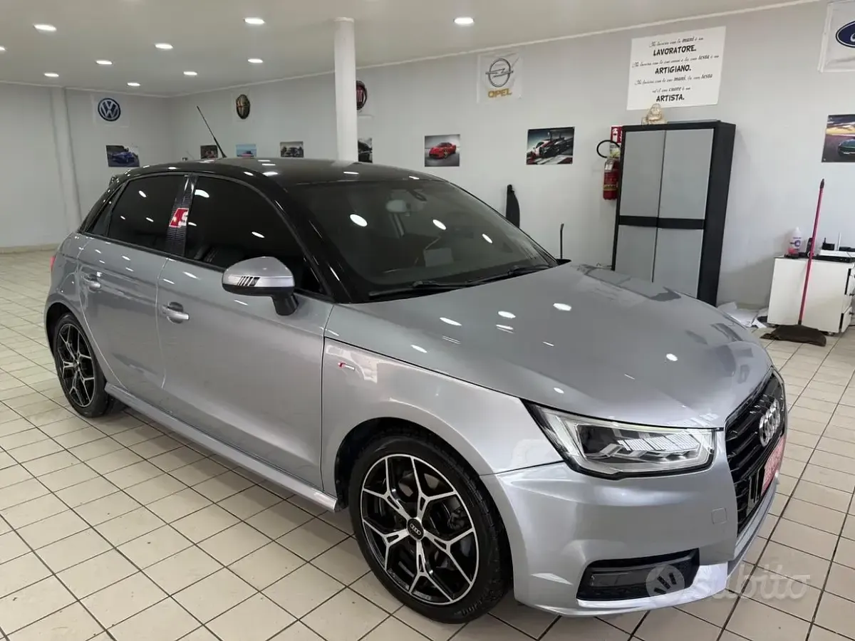 Usado Audi A1 S-Line 192 CV (141 kW) 2015 Gris Utilitario