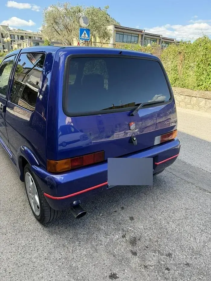 Usata Fiat 500 54 CV (39 kW) 1998 Blu Berlina