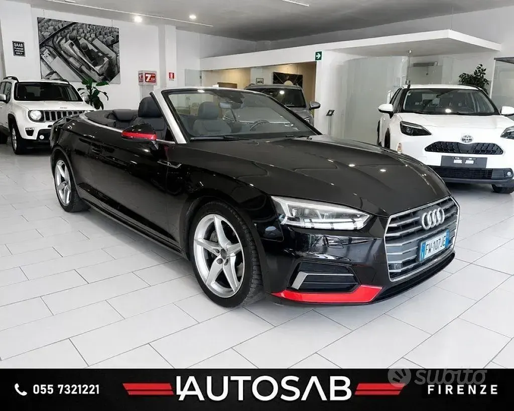 Usata Audi A5 Cabriolet Design 190 CV (139 kW) 2019 Cabrio