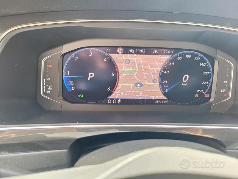 Usata VW Tiguan 200 CV (147 kW) 2021 Blu SUV