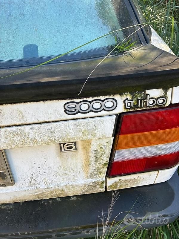 Usata Saab 9000 1989 Bianco Berlina