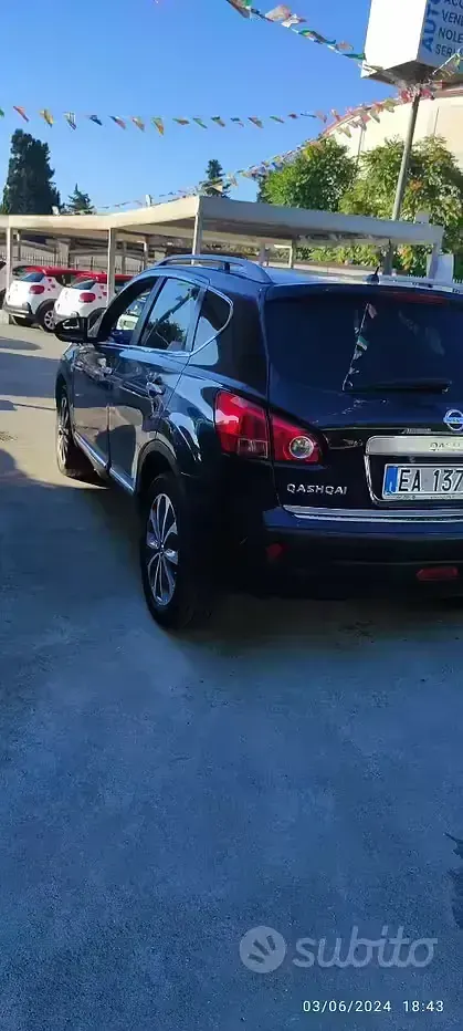 Usata Nissan Qashqai 110 CV (80 kW) 2010 Nero SUV