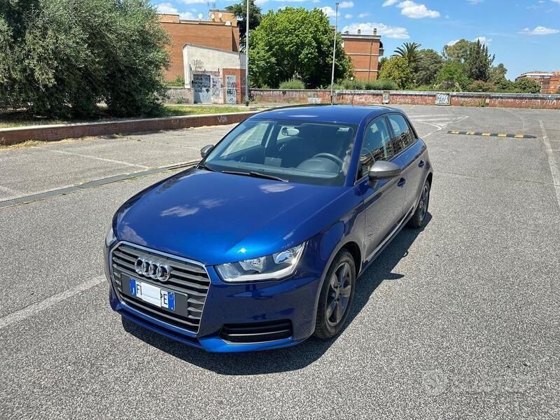 Usata Audi A1 95 CV (69 kW) 2018 Blu Utilitaria