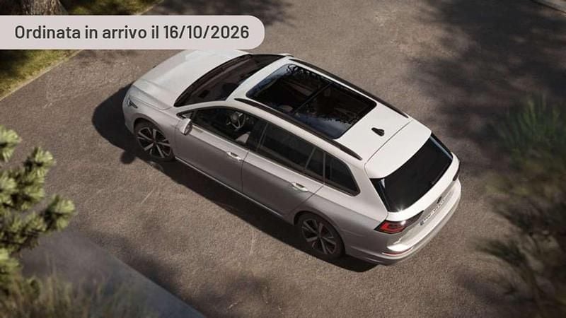 Usata VW Golf VIII Life 116 CV (85 kW) 2024 Argento Station wagon