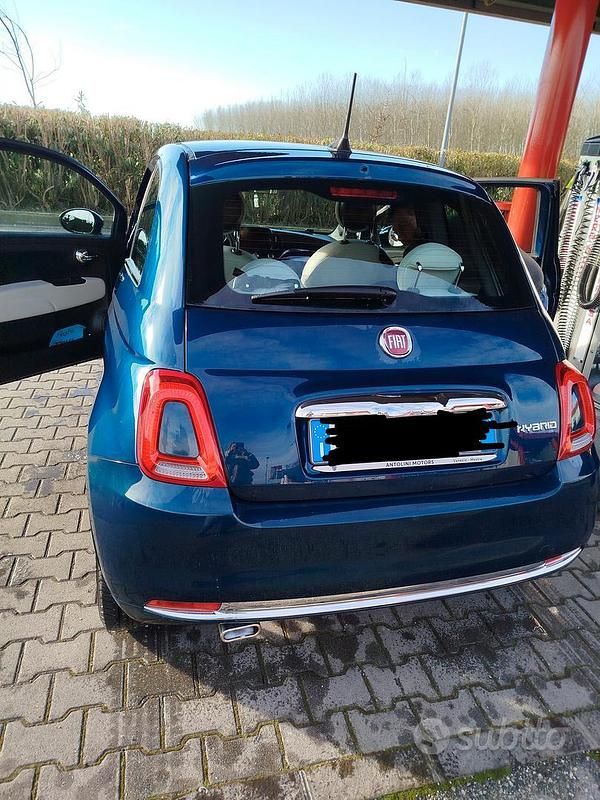 Usata Fiat 500 85 CV (62 kW) 2022 Verde Utilitaria