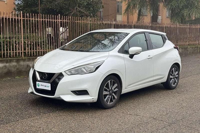 Bianco Usata 2018 Nissan Micra Visia+ Due volumi | 8950 € (Ottimo prezzo) - Immagine 1/4