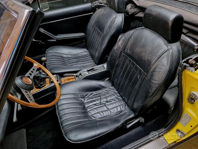 Usata Fiat 124 Spider S 1970 Giallo Cabrio