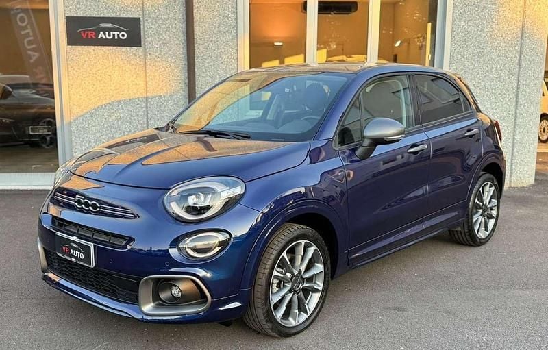 Blu/azzurro Usata 2024 Fiat 500X Sport SUV | 19.800 € (Buon prezzo) - Immagine 1/4