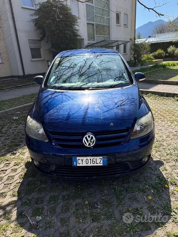 Usata VW Golf Plus Cross Sportline 140 CV (102 kW) 2005 Blu Monovolume