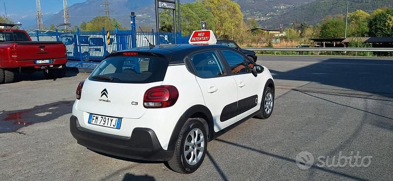 Usata Citroën C3 Feel 82 CV (60 kW) 2018 Bianco Utilitaria