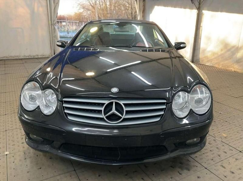 Usata Mercedes SL500 AMG 306 CV (225 kW) 2005 Nero Cabrio