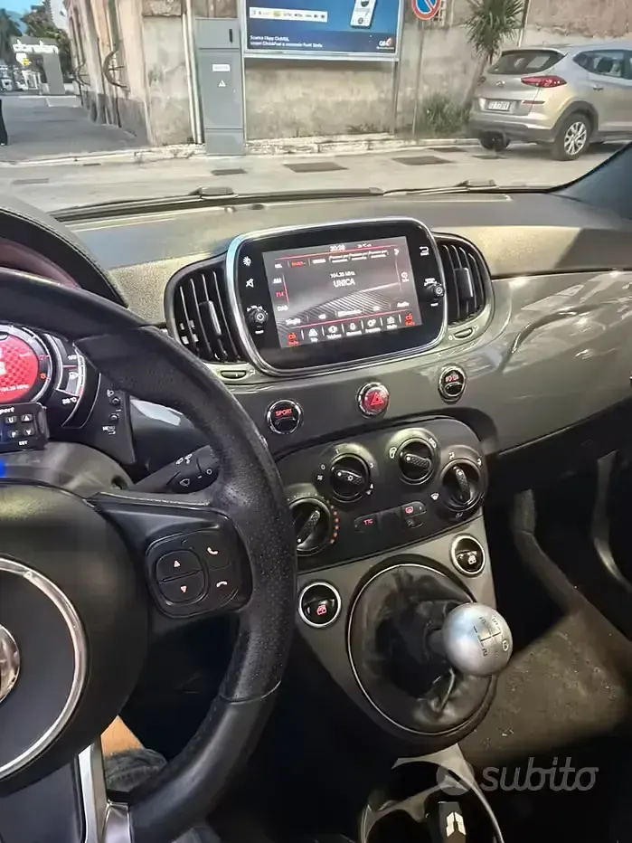 Usata Abarth 595 145 CV (106 kW) 2018 Grigio Berlina