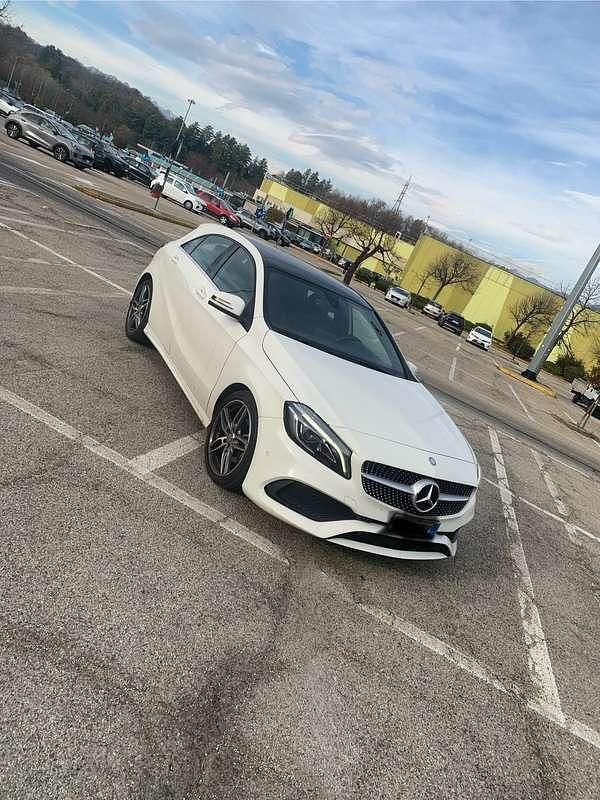 Usata Mercedes A200 Premium 136 CV (100 kW) 2016 Bianco Berlina